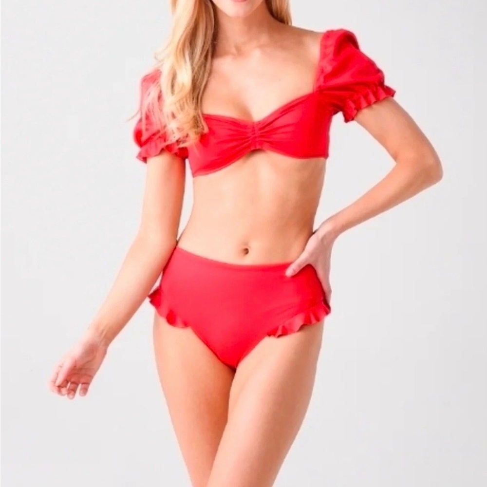 Agua Bendita Romina Voila Set Top and Bottom Size Small